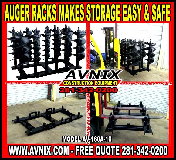 Discount Auger Racks For Sale Cheap In Houston, Texas
