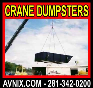Commercial Grade Crane-Dumpsters-For-Sale
