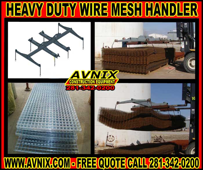 Discount Forklift Or Crane Wire Mesh Handler For Sale Cheap