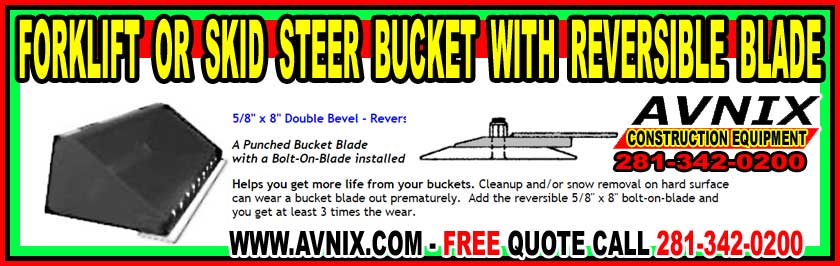 Discount Forklift Bucket Blade & Skid-Steer Bucket Cutting Edge For Sale Cheap