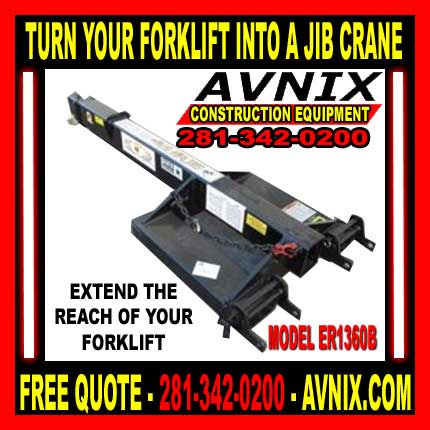 Discount Forklift Jib Crane Attachments For Sale Cheap