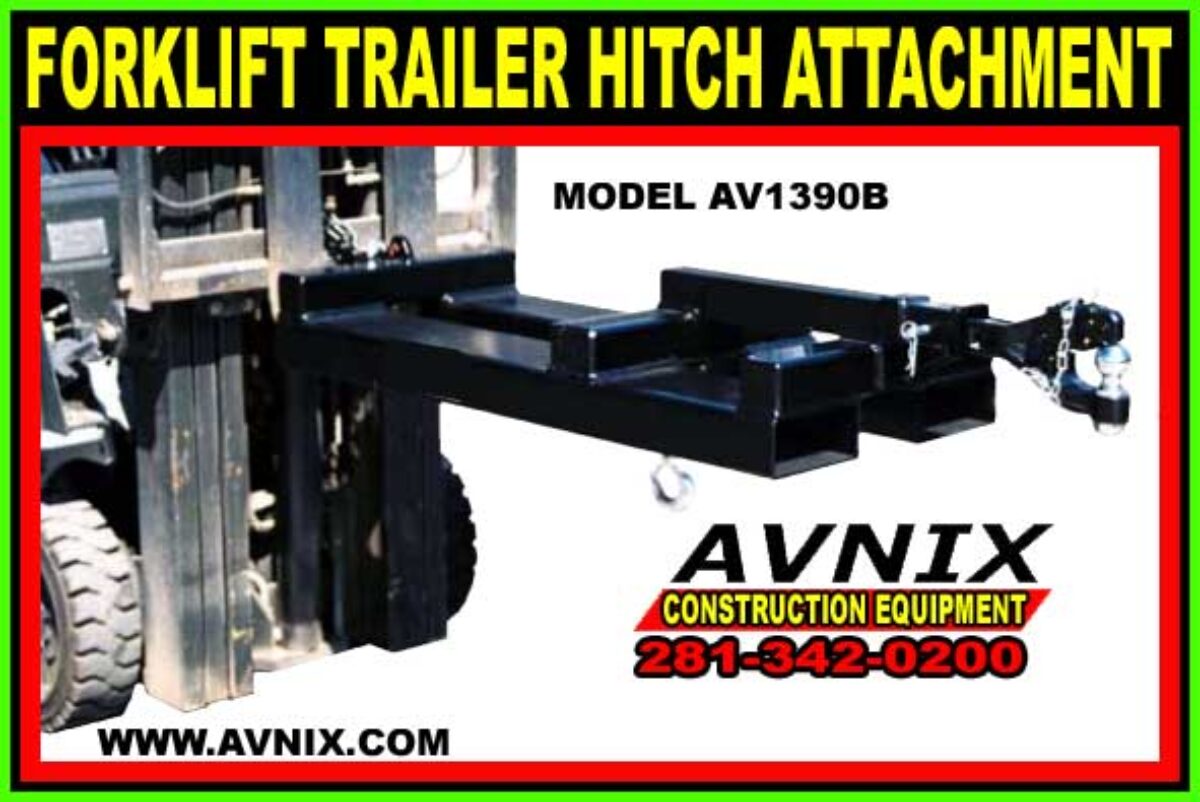 Forklift Receiver Tow Trailer 1C Fork lift Hitch Recever adapter attachment 
