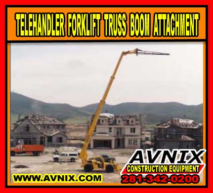 Discount Telehandler Forklift Truss Boom For Sale Cheap