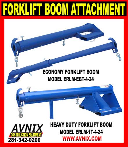 Fork Lift Boom Attachments For Sale Cheap Discount Direct Sales
