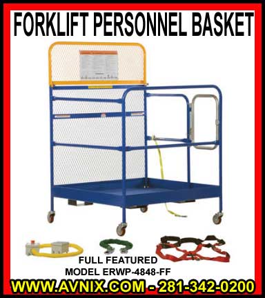 Quality Forklift Personnel Basket Attachment For Sale