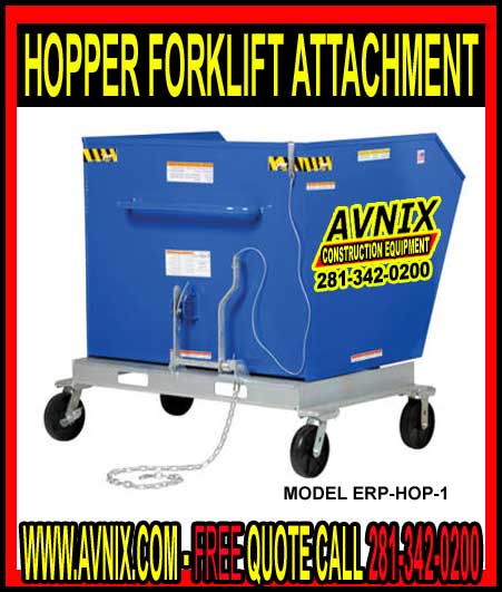Hopper Forklift Attachment For Sale Cheap At Discount Prices