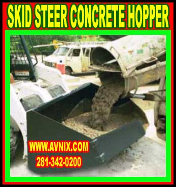 Cheap Skid Steer Concrete Bucket On Sale Now