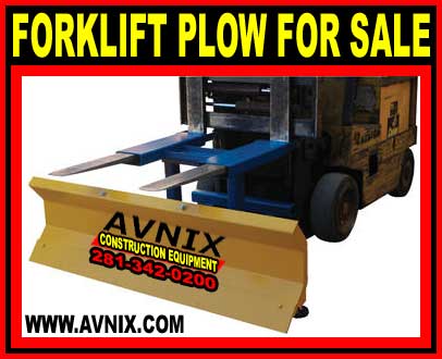 Forklift Plow For Sale - Buy Direct And Save Money Today!