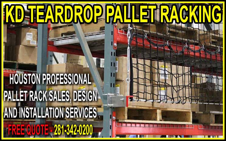Discount Teardrop Pallet Rack Installation, Sales & Design Houston Texas