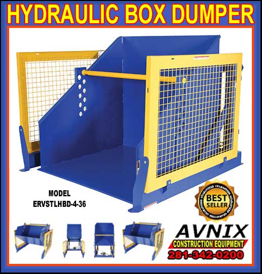 Heavy Duty Hydraulic Self Dumping Box Dumper For Sale Manufacturer Direct Means Lowest Price Guaranteed
