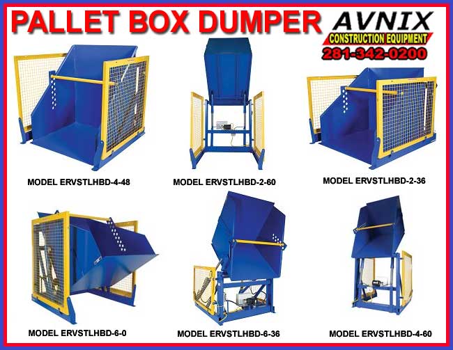 Commercial Heavy Duty Pallet Box Dumper For Sale Direct From The Factory Saves You Money Today!