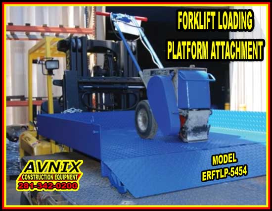 Commercial Grade Fork Truck Loading Platform Attachment For Sale Factory Direct Means Lowest Price Guaranteed 