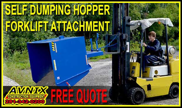 Commercial Wholesale Self Dumping Hopper Forklift Attachment For Sale Direct From The Manufacturer Means Lowest Price Guaranteed