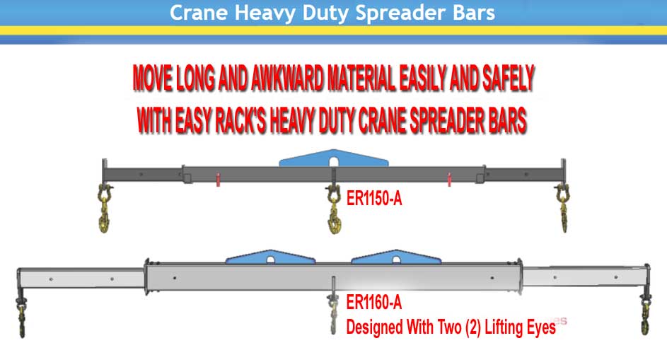 Discount Expandable Adjustable Heavy Duty Crane Spreader Bar Beams For Sale Factory Direct Prices and Made In America